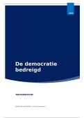 De democratie bedreigd