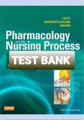 TEST BANK FOR PHARMACOLOGY AND THE NURSING PROCESS 7TH EDITION BY LILLEY