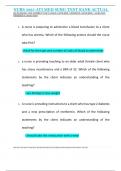 NURS 3025-ATI MED SURG TEST BANK ACTUAL  QUESTIONS AND CORRECT DETAILED ANSWERS (VERIFIED ANSWERS) |ALREADY GRADED A+2023/2024