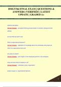 BMGT364 FINAL EXAM | QUESTIONS &  ANSWERS (VERIFIED) | LATEST  UPDATE | GRADED A+BMGT364 FINAL EXAM | QUESTIONS &  ANSWERS (VERIFIED) | LATEST  UPDATE | GRADED A+
