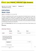 Week 5 – Quiz  PHI103_ Informal Logic Answers.