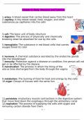 Chapter 8_ Body Structure and Function Questions and Correct Answers