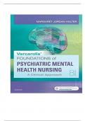 Test Bank for Varcarolis’ Foundations of Psychiatric Mental Health Nursing: A Clinical Approach, 8th Edition, BY Margaret Jordan Halter ISBN-13: 978- 0323389679 ISBN-10: 0323389678