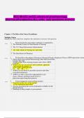 mn553 advanced pharmacology pharmacotherapeutics ALL units quiz questions answers