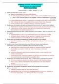  NUR2063 Essentials of Pathophysiology – Exam #2 Review Sheet 2022 UPDATE Rasmussen College