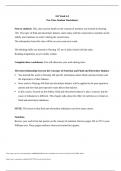  NUR 163 163 Week 4.2 Pre-Class Student Worksheets