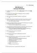 NNA-80 End of Semester Worksheet