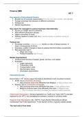 Summary -  International Finance (320122-M-6)