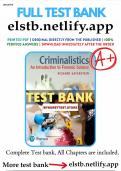 Test bank for criminalistics an introduction to forensic science 12th edition saferstein full chapter