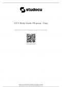 Premium C211 Study Guide- FB group - Copy