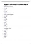CodeHS – Python With Complete Solution
