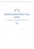 Module Beargumenteren van zorg