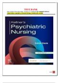  TEST BANK- KELTNER’S PSYCHIATRIC NUSING 9TH EDITION BY DEBBIE STEELE CHAPTERS 1-36/ISBN-13 978-0323791960/ COMPLETE GUIDE