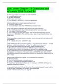 gold coast Chapter 18 Questions and Answers 2024 Graded A+