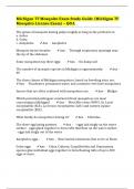 Michigan 7F Mosquito Exam Study Guide (Michigan 7F Mosquito License Exam) – Q&A