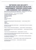 PACKAGE DEAL FOR WGU D315 2024/2025 VERIFIED QUESTION AND ANSWERS 100% CORRECT