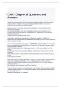 CAIA - Chapter 28 Questions and Answers