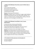 NSG 120 Nursing Pathophysiology Final Exam Review 2024/2025 with 100% Correct Answers (Herzing) (proventuss)