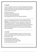 ATI Med Surg Capstone Assessments 1 & 2 | 50 Verified Questions and Answers with Rationales (Proventus)