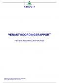 Verantwoordingsrapport werknemerstevredenheid