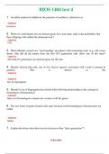 BIO S 1404  (Latest 2024)  Test 1,3,4  Complete Answers 100% Correct TEST BANK BUNDLE