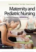 Test Bank - Maternity and Pediatric Nursing, 4th Edition (Ricci, 2021), Chapter 1-51 | All Chapters