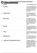 Test Bank for Behavioral Neuroscience, 9th Editio by Marc Breedlove, Neil Watson Chapter 7 Life-Span Development of the Brain and Behavior