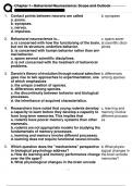 Test Bank for Behavioral Neuroscience, 9th Editio by Marc Breedlove, Neil Watson Chapter 1 Behavioral Neuroscience Scope and Outlook