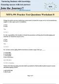 NFPA-99: Practice Test Questions & Answers: Guaranteed A  Guide