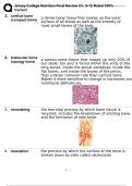 Jersey College Nutrition Final Review Ch. 9-12 Rated 100% Correct