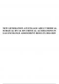 NEW GENERATION ATI ENGAGE ADULT MEDICAL SURGICAL RN 3.0. RN CRITICAL ALTERATIONS IN GAS EXCHANGE ASSESSMENT RESULTS 2024-2025