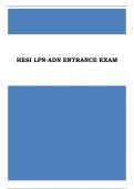 HESI LPN-ADN ENTRANCE EXAM