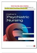 TEST BANK SOLUTIONS- KELTNER’S PSYCHIATRIC NUSING 9TH EDITION BY DEBBIE STEELE/ ALL CHAPTERS 1-36/ISBN-13 978-0323791960/ COMPLETE GUIDE