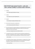 ESB EXAM Study Guide Seraphin with with 100 verified CORRECT answers BEST REVIEW