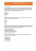 ACLS - Pharmacology EXAM QUESTIONS &ANSWERS GRADED A+