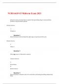 NRNP 6635-15 Week 6 Midterm Exam 2023 |100% Correct Answers & Explanations Rated A++