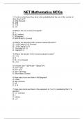 NET Mathematics MCQs FOR SAT WITH ANSWERS LATEST UPDATE