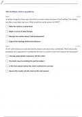 LICENSED CLINICAL SOCIAL WORK (LCSW) PREPARATION EXAM QUESTIONS AND ANSWERS 100% CORRECT