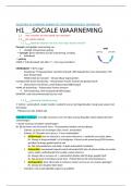 Samenvatting -  Sociale Psychologie | 15/20