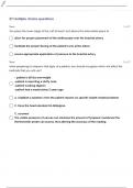 ATI HEALTH ASSESSMENT EXAM QUESTIONS AND ANSWERS 100% CORRECT 