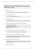 SED2601 Exam Questions Set questions and answers