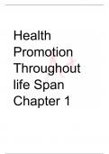 Promotion Throughout life Span Chapter 1