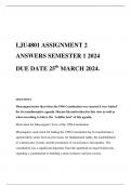 lju4801 assignment 1 semester 2 2023