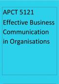 APCT5121/5111 learning unit 1 summary