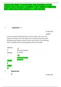 COUN 6250 WEEK 10 QUESTIONS AND ANSWERS LATEST UPDATE 2023/2024(ALL ANSWERS 100% CORRECT/VERIFIED)  BEST EXAM SOLUTION GRADED A+ FOR SUCCESS