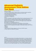 Test Bank - Advanced Pediatric Assessment, 3rd Edition ( Ellen M .Chiocca, ) All Chapters 2024