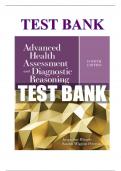 Comprehensive Test Bank: Advanced Health Assessment and Diagnostic Reasoning 4th Edition (ISBN 9781284170313) - Chapters 1-18