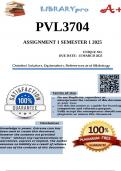 PVL3704 Assignment 1 (DETAILED ANSWERS) Semester 1 2025 - DUE 13 March 2025