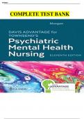 Test Bank For Psychiatric Mental Health Nursing Concepts of Care in Evidence-Based Practice 11th Edition DOWNLOAD THE BEST COPY