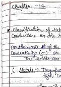 CBSE CLASS 12th Physics Handwritten Notes 
